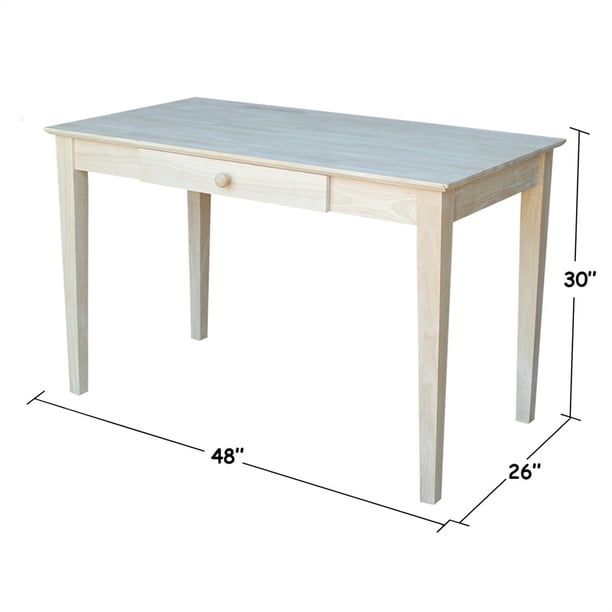 International concepts online writing table