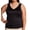 Black, variant on Women's Shadowline 2410X Plus Princess Wide Strap Camisole (Nude 46)