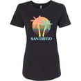 thumbnail image 3 of Inktastic San Diego California Beach Vacation Women's T-Shirt, 3 of 5