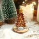 thumbnail image 1 of Mini adornos de cristal para árbol de Navidad - 1 pieza de figuritas de invierno verdes, blancas, marrones y azules para fiestas navideñas y decoración de manualidades, 1 of 6