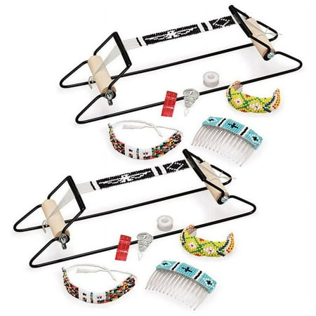 UPC: 0194629001095 | Creativity Street Bead Loom Kit Assorted Colors 6 Beading Area Pack of 2 Kits