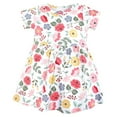 thumbnail image 3 of Hudson Baby Girls Cotton Dresses, Modern Botanical, 12-18 Months, 3 of 4