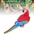 thumbnail image 3 of Diseño De Loros De Medio Cuerpo, Detalles Realistas, Resina De Alta Resistencia Para Decoración De Tiki Al Aire Libre, Decoración De Jardín Y Patio Con Diseño De, 3 of 7