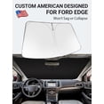 thumbnail image 2 of Protector Solar para Parabrisas Proadsy 2025 Mejorado para Ford Edge, 2 of 9