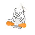 thumbnail image 1 of Funny Creative Pull Play Fan Keychain Cartoon Mini Key Press Fans Panda Toy Hand Chains L8v7, 1 of 1