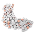 thumbnail image 3 of 100-Pack PCT-213 Nylon-Copper Quick Wire Connectors, 3-Port Conductor Terminal Blocks for 0.08-2.5mm² Hard & 0.08-4mm² Soft Cords, High Frequency Rectangular Injection-Molded Adapters with 10mm, 3 of 6