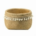thumbnail image 2 of A and B Home A&B Home Natural Woven Planters with Mini White Tassel (Set of 2), 2 of 4
