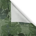 thumbnail image 6 of Ambesonne Forest Green Grommet Curtain, Camo Palm Leaves, 50" x 63", Sage Green Pale Green, 6 of 6