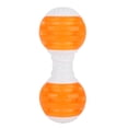 thumbnail image 1 of Juguete masticable duradero y resistente a mordeduras para mascotas, con forma de barra, sonido y limpieza de muelas, color naranja, 1 of 11