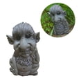 thumbnail image 3 of Escultura De Personaje Tribal, Estatua Salvaje De Jardín A Prueba De Herrumbre, Exquisita Estatua De Jardín De Resina, Escultura Familiar Salvaje Impermeable Para Exteriores sonducket HA027898-03, 3 of 7