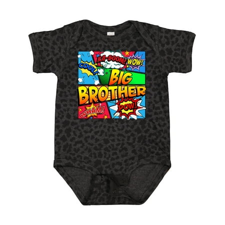 

Inktastic Big Brother Comic Book Gift Baby Boy Bodysuit