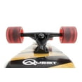thumbnail image 3 of Quest Boards - The Super Cruiser Original Artisan Bamboo and Maple 44 In. Skateboard, Black, 3 of 6