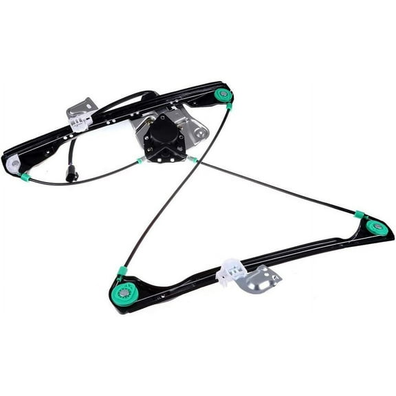 CCIYU Front Left Drivers Side Power Window Lift Regulator With Motor Assembly Replacement Replacement fit for 1999-2005 For Pontiac Grand Am 4 Door 1999-2004 For Oldsmobile Alero 4 Door