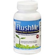 Canfo Naturals FlushMe 2-Day Quick Colon Cleanse Formula, Natural Herbal Supplement, 30 CT