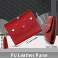 thumbnail image 1 of tredstone Elegant Women S Purse With Multiple Card Slots Exquisite Craft Compact Durable Hand Wallet Red 1Set, 1 of 6