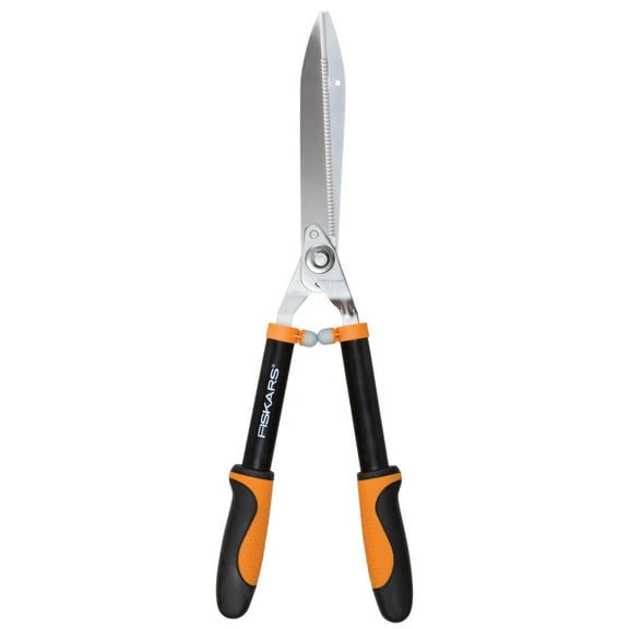 Power-Lever Soft Grip Hedge Shears Precision-Ground Steel Blades