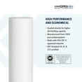 thumbnail image 2 of Hydronix SDC-25-1005 Whole House RO Reverse Osmosis Sediment Water Filter 2.5 x, 2 of 5