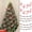 Red, variant on 7.9 Ft Christmas Candy Garland - Plastic Peppermint Candy Bead Garland for Xmas Tree, Fireplace, Wall, Wreath Decoration - Indoor & Outdoor Holiday Decor