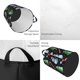 thumbnail image 2 of Balery Disco Mirror Ball Snowman Cesta de ropa redonda con asas, impermeable, independiente, para ropa, juguetes, dormitorio y familia-Medium, 2 of 6