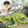 thumbnail image 5 of WISHTIME Dinosaur Race Car Track Toys - Dino Toys Track Cars for Boys Dinosaur Track Set Electric Train Tracks Dinosaur paradise world Vehicle Girl Gift for Kids Age 3-12 Years Old, 5 of 10