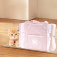thumbnail image 1 of Bolsa de mano para mascotas Mochila transportadora para mascotas Malla transpirable Práctica Fácil de llevar Bolso de viaje único y versátil Mochila, 1 of 10