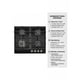 thumbnail image 4 of Parrilla a gas empotrable Maxims 4 quemadores vidrio templado negro, 4 of 5