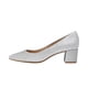thumbnail image 2 of Zapatos DREAM PAIRS DPU212 Tacones Bajos de Bloque Plateados Talla 5 US, 2 of 5