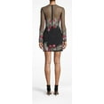 thumbnail image 2 of Nicole Miller Artelier BLACK MULTI Flower Embroidered Long Sleeve Dress, US 2, 2 of 2