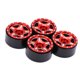 thumbnail image 3 of 4pcs cubo de rueda de aluminio durable viscosa libre fácilmente instalación 1/24 RC coche actualización piezas para el coche de control remoto, 3 of 8