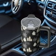 thumbnail image 5 of 30 Oz Halloween Tumbler with Handle and Straw, Witch Pumpkin Cat Travel Tumbler, Halloween Holiday Gifts for Women Adults Teenagers, 5 of 5