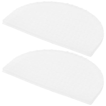 

2 Pairs Sole Repair Subsidy Sneakers Rubber Sole Pads Heel Pad Shoe Sole Pads Sneaker Bottom Patches