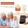 thumbnail image 3 of Sympathy Gifts For Loss Of Loved One  Memorial Wind Chimes Funeral Bereavement Baskets Windchimes In Memory A Mom Dad Husband Brother - Golden, 3 of 6