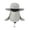 Light Grey, variant on SPRING PARK Unisex Men Women Summer Outdoor Anti-mosquito Sun Protection Neck Face Cover Flap Cap Wide Brim Hiking Fishing Hat