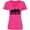 Hot Pink, variant on Inktastic Boston Massachusetts City Skyline with Grunge Women's V-Neck T-Shirt