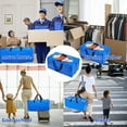 thumbnail image 7 of 4 Pack Moving Bags Heavy Duty Extra Large, Blue Moving Totes Bag with Zippers Backpack Handles for Clothes, Moving Boxes Dorm College Packing Supplies, 7 of 7