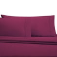 thumbnail image 2 of Tracy Porter - Chief Value Cotton - Soft Cotton Sheet Set - 6 Piece Comfortable Sheets - Cotton Polyester Smooth Sheets - Full Size - Raspberry, 2 of 6