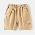 thumbnail image 3 of Shorts for Boys Summer Outfits Toddler Girls Boys Kids Sport Solid Casual Shorts Fashion Beach Cargo Pants Shorts, 3 of 9
