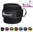 thumbnail image 1 of Correa de tobillo NEALFIT para máquina de cable, gimnasio, entrenamiento de piernas, negra, 1 of 7