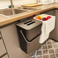 thumbnail image 2 of Space-Saving Quiet-Close Trash Can - 3/5L, Eco-Friendly Sealed Bin For Kitchen & Office, No Electricity Needed, 2 of 7