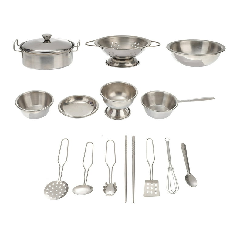 Silver kitchen sales set for kids