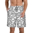 thumbnail image 1 of Fotbe Snake Trajes de Baño Estampados para Hombre, Shorts de Verano de Secado Rápido, Ropa de Playa, Bañadores-XX-Large, 1 of 6