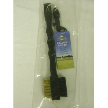 - On Course Dual Brush (Golf Club Cleaner) w/ Groove Sharpener NEW