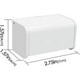 thumbnail image 2 of 12V 8 x AA Battery Holder Case, ABS Battery Storage Box with Swith in Black, 2 of 5