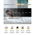thumbnail image 5 of Ice Hockey Blackout Curtains 63 Inches Length, Winter Sports Ball Gamers Ombre Teal Green Window Treatment Thermal Insulated Drapes for Bedroom Living Room 2 Panels 104x63 Inches, 5 of 8