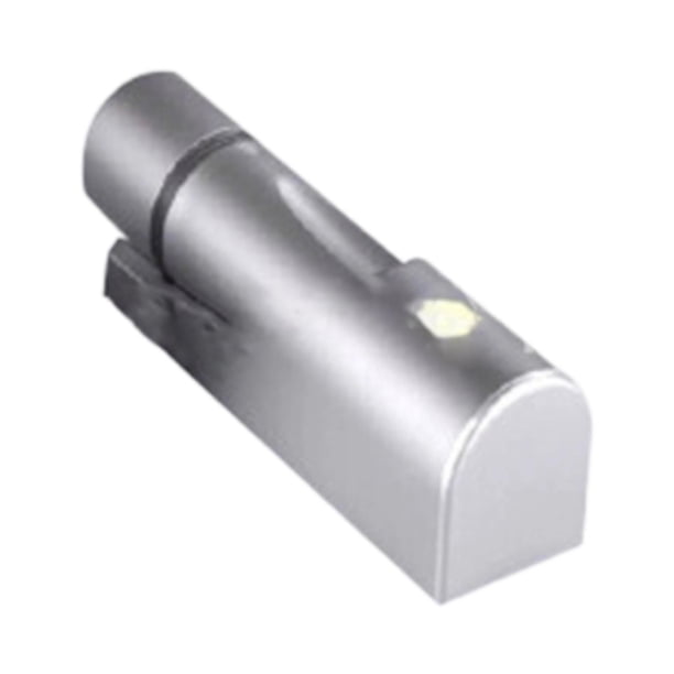 Linterna de emergencia, linterna de mano, montaje en pared, portátil, práctica para exteriores, para cortes de energía, senderismo, coche, garaje. Plata