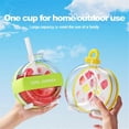 thumbnail image 3 of Ice Making Bottle Ice Crush Cup Freezing Reusable Easy Release Bottle For Home Cafe Restaurant Whiskey Cocktail Chilling Drinks, 3 of 4