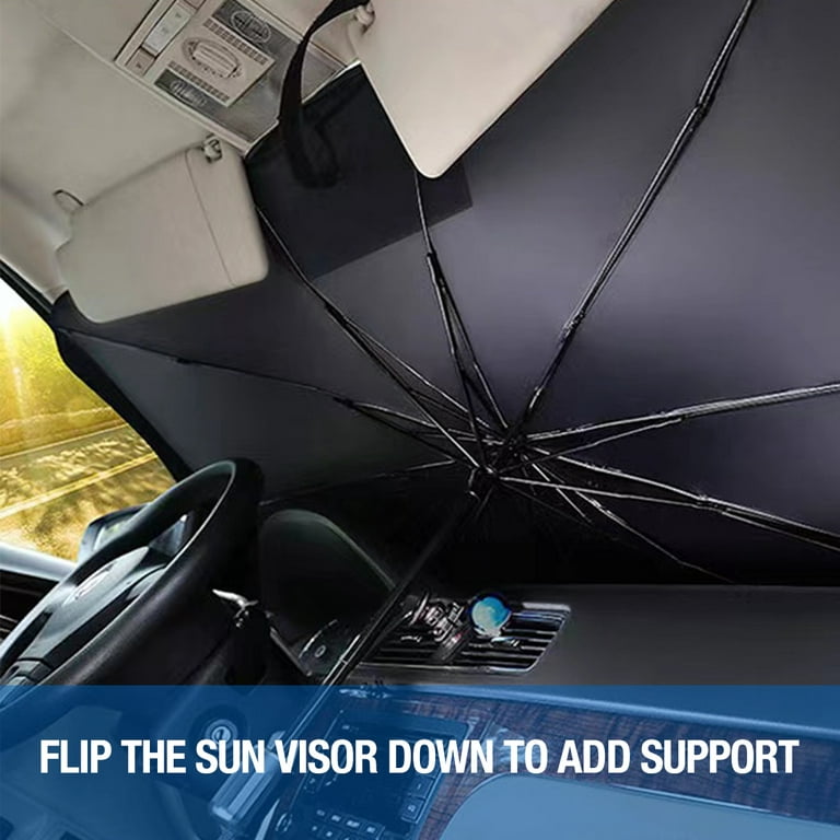 Car Windshield Sun Shade,Car Sun Shade Funny Car Eyes Sun Visor for Car  Windshie