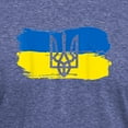 thumbnail image 3 of CafePress - I Stand With Ukraine Flag Emblem Map Patri T Shirt - Mens Tri-blend T-Shirt, 3 of 4