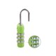 thumbnail image 3 of Candado de seguridad para equipaje TSA-335 aprobado por la TSA con combinación de 3 dígitos y contraseña (verde), 3 of 5