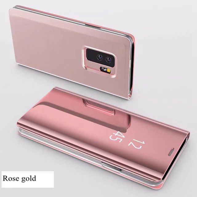 Funda transparente para Samsung Galaxy S9, S10 plus Lite, 10 unidades, soporte Vertical, Base enchapada Fivean unisex